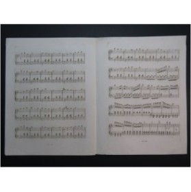BALFE M. W. Valse sur Le Puits d'Amour Piano ca1840