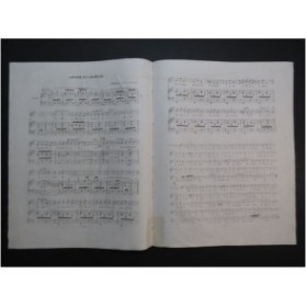 PUGET Loïsa Amour et Charité Chant Piano 1840