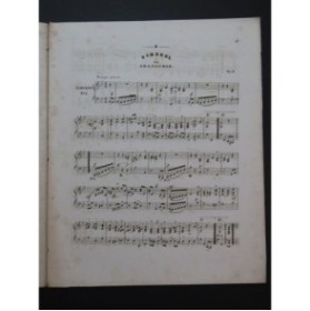 FISCHER J. A. H. Scherzi op 8 Piano XIXe