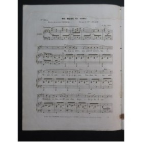 PUGET Loïsa Ma Mère au Ciel Chant Piano ca1840