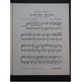 DAVENNE Raoul Dancing Blues Piano