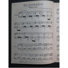 POPPLEWELL ROYLE T. Eldorado Piano ca1890