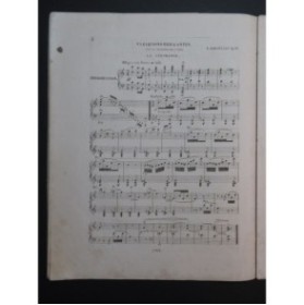 BURGMÜLLER Frédéric Variations sur La Symphonie Clapisson Piano XIXe