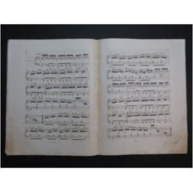 BURGMÜLLER Frédéric Variations sur La Symphonie Clapisson Piano XIXe