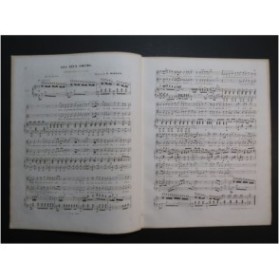 BAZZONI Giovanni Les Deux Sœurs Chant Piano ca1850