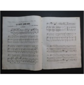 VIALON A. Le Petit Anon Gris Chant Piano XIXe siècle