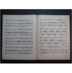 DELERUE Léon Chanson du Crépuscule Chant Piano ca1903