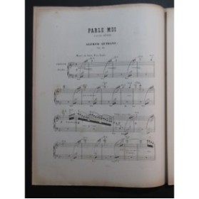 QUIDANT Alfred Parle Moi Piano 1867