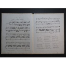 KRÜGER Wilhelm Griselidis Chant Piano ca1850