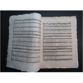 MARTINI G. B. Pace caro mio sposo Chant Orchestre 1790