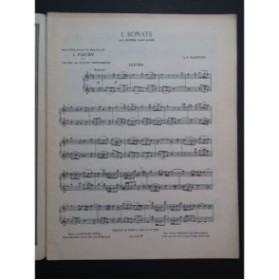HAENDEL G. F. NAUDOT J. Ch. Sonates pour 2 Flûtes