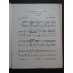 DUBOURG Ch. La Valse Chaloupée Offenbach Piano