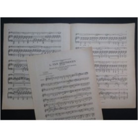BEETHOVEN Adagio de la Sonate au Clair de Lune op 27 No 2 Piano Violon