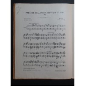SATIE Erik Prélude de la porte héroïque du ciel Piano 1912