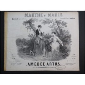 ARTUS Amédée Marthe et Marie Piano ca1850