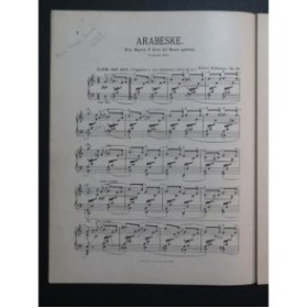 SCHUMANN Robert Arabeske op 18 Piano