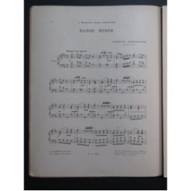 MOSZKOWSKI Maurice Danse Russe Piano 1902
