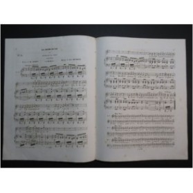 HENRION Paul La Berceuse Chant Piano ca1855