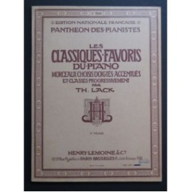 Les Classiques Favoris du Piano Morceaux Choisis Volume 3 Piano 1961
