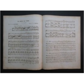 MASINI F. La Fête du Curé Chant Piano ca1845