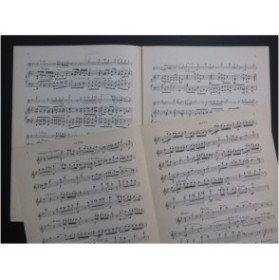 LOEILLET J. B. Sonate en Sol mineur Piano Flûte 1961