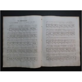 DAVID Félicien Les Hirondelles Chant Piano XIXe siècle