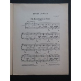 PIRIOU Adolphe En Contemplant les étoiles Piano 1926
