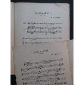 MARCHETTI F. D. Fascination Piano Violon 1904