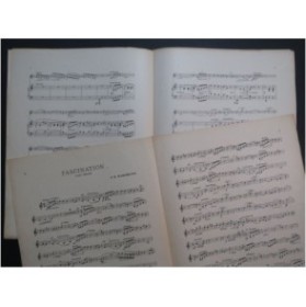 MARCHETTI F. D. Fascination Piano Violon 1904