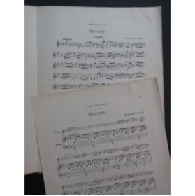 TEN HAVE W. Rêverie Piano Violon