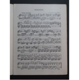 DUSSEK J. L. Six Sonaten Sonatines op 20 Piano
