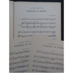 DAGAND Joseph Sorriso Di Bimba Piano Violon ou Violoncelle 1914