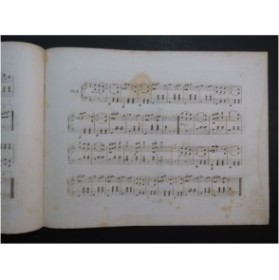 STRAUSS Johann Adélaïde Valses Piano ca1860