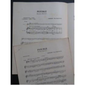 PLANQUETTE Robert Panurge Piano Violon 1895