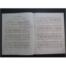 HENRION Paul Marquis et Marquise Chant Piano 1848