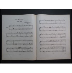 STREABBOG Louis Les Papillons No 3 Schottisch Piano ca1875