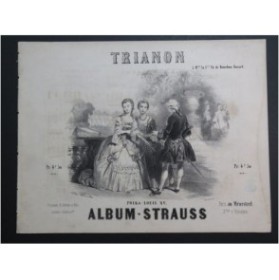 STRAUSS Isaac Trianon Polka Louis XV Piano XIXe