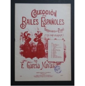 GARCIA NAVAS F. Coleccion de Bailes Espanoles 16 Pièces Piano