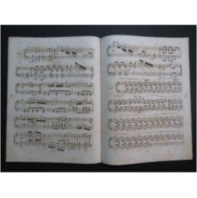 WEBER Thème Original varié op 2 Piano ca1870