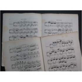 GORIA Alexandre Grand Duo de Concert op 27 2 Pianos 4 mains ca1850