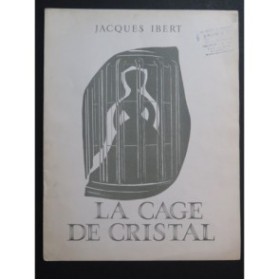IBERT Jacques La cage de cristal Piano