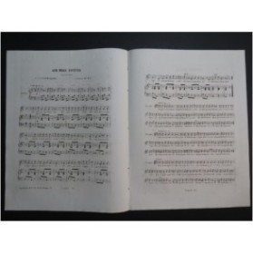 HENRION Paul Les deux Entêtes Chant Piano 1852