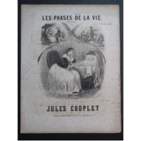 COUPLET Jules Les Phases de la vie Chant Piano ca1850
