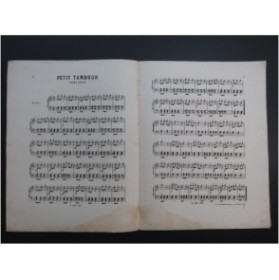 Petit Tambour Polka Facile Piano ca1850
