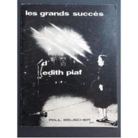 Les Grands Succès d'Edith Piaf Chant Piano