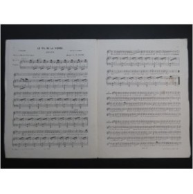 SCUDO P. Le Fil de la Vierge Chant Piano ca1850