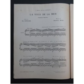 MIEG Georges La Voix de la Mer Piano