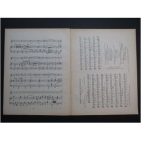 BOREL-CLERC Charles Pour l'amour de Carmen Chant Piano 1906