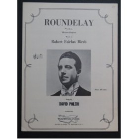 FAIRFAX BIRCH Robert Roundelay Chant Piano 1952
