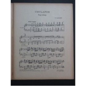GARERI E. Chulapon Piano 1920